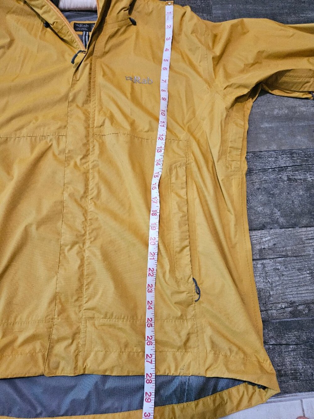 Rab Men's X-Large Rain Jacket/Windbreaker - Picture 7 of 7